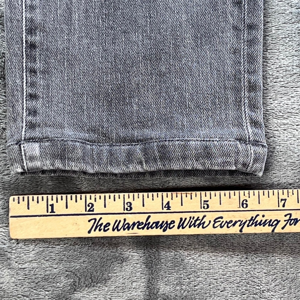 Loro Piana Quarona Gray Stretch Jeans Size 33 Button Fly Cotton/Elastane Blend - Picture 11 of 12
